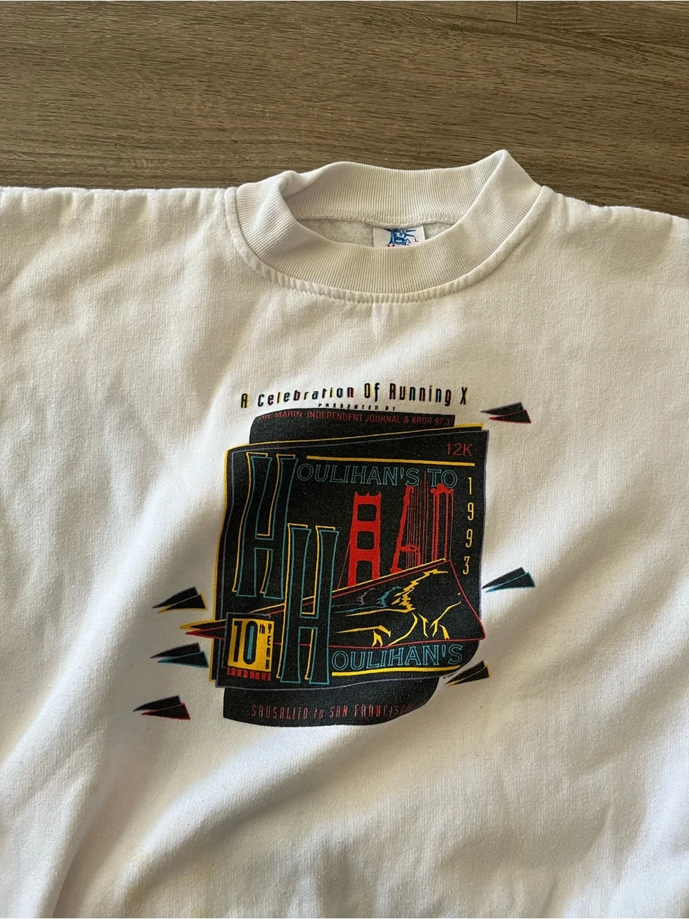 Vintage 1993 Houlihans To Houlihans 12K Sweatshirt Mens Large USA Crewneck Rare